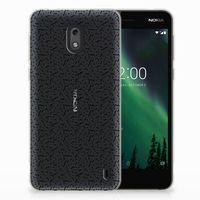 Nokia 2 TPU bumper Stripes Dots