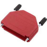 encitech DPPK25-R-K 6353-0103-03 D-sub behuizing Aantal polen: 25 Kunststof 180 ° Rood 1 stuk(s) - thumbnail