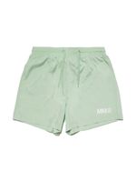 MM6 Maison Margiela Kids short de bain à lien de resserrage - Vert - thumbnail