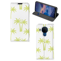 Nokia 5.4 Smart Cover Palmtrees - thumbnail