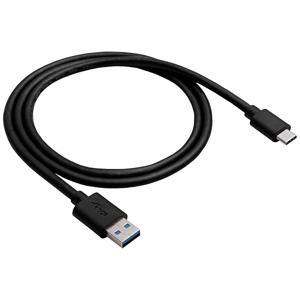 Akyga AK-USB-24 USB-kabel USB 3.2 Gen 1 (3.1 Gen 1) 0,5 m USB A USB C Zwart