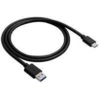 Akyga AK-USB-24 USB-kabel USB 3.2 Gen 1 (3.1 Gen 1) 0,5 m USB A USB C Zwart - thumbnail