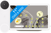 Google Pixel Tablet 256GB Wifi Creme en Dock met Speaker + Nest Doorbell Battery - thumbnail