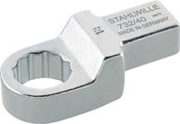 Stahlwille Ringinsteekgereedschap | sleutelwijdte 24 mm 14 x 18 mm | chroom-legering-staal | chroom-vanadium | 1 stuk - 58224024 58224024 - thumbnail