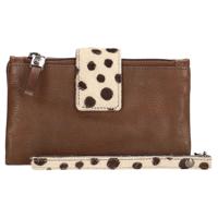 Micmacbags Portemonnee / Clutch L Wildlife Donker Taupe