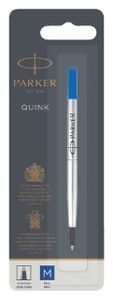 Rollerpenvulling Parker Quink blauw medium