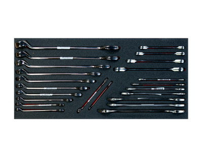 Bahco inlay metalen koffer 23 delig FF3A08 Bahco inlay metalen koffer 23 delig FF3A08