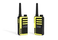 KENWOOD UBZ-LJ9SET PMR446 FM Handheld Radio Set (2 Pack) - Registration and Fee Free, Up to 6 km Range 32 Channels