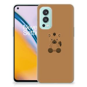 OnePlus Nord 2 5G Telefoonhoesje met Naam Baby Hyena