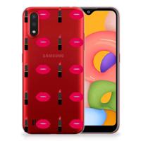 Samsung Galaxy A01 TPU bumper Lipstick Kiss