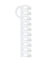 HEMA Glijders Voor U-rails Wit - 10 Stuks (wit)
