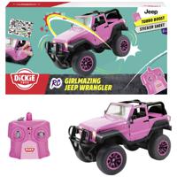 Dickie Toys 251105000 Girlmazing Jeep Wrangler 1:16 RC modelauto voor beginners Elektro Terreinwagen - thumbnail