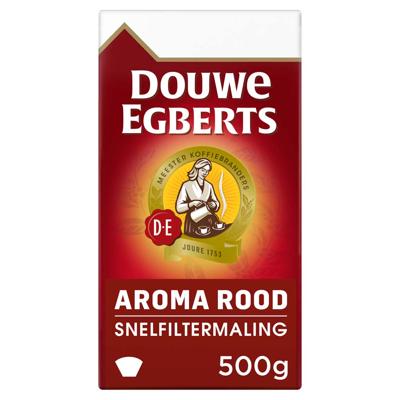 Douwe Egberts - gemalen koffie - Aroma Rood
