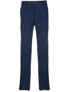 Canali pantalon de costume en lin mélangé - Bleu