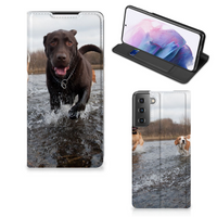 Samsung Galaxy S21 Plus Hoesje maken Honden Labrador