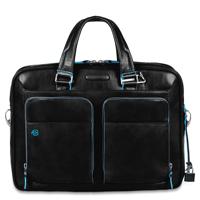 Piquadro CA2849B2/N notebooktas Tas met bovensluiting Zwart