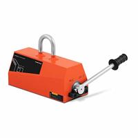 Steinberg Systems SBS-PML-1500N hefmagneet 1500 kg plat/750 kg ronde magneetlifter lift magneetkraan magneet (165 x 374 x 273 mm (BxLxH), min./Max. diameter 150 - 350 mm)