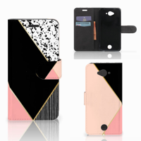 Acer Liquid Z530 | Z530s Bookcase Zwart Roze Vormen