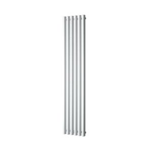 Plieger Designradiator Trento 814 Watt Middenaansluiting 180x35 cm Zilver Metallic