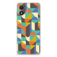 Motorola Moto E13 TPU bumper Funky Retro