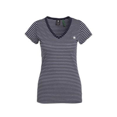 G-Star RAW gestreept T-shirt marine