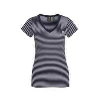 G-Star RAW gestreept T-shirt marine