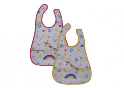 Gamberritos slabbetjes unicorn EVA multicolor 2 stuks