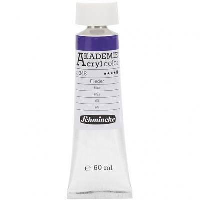 Schmincke tube Akademie acrylverf 60 ml paars lilac (348) Schmincke tube Akademie acrylverf 60 ml paars lilac (348)