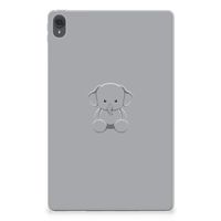 Lenovo Tab P11 | P11 Plus Tablet Back Cover Grijs Baby Olifant - thumbnail