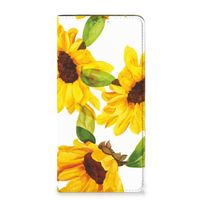 Smart Cover voor Samsung Galaxy A14 4G Zonnebloemen