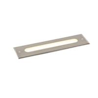 QAZQA Moderne grondspot staal 30 cm incl. LED IP65 - Eline