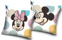 Mickey en Minnie sierkussen Dots 40 x 40 cm - thumbnail