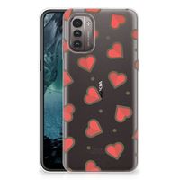 Nokia G21 | G11 TPU bumper Hearts