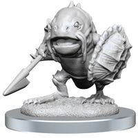 D&D Nolzur's Marvelous Miniatures Unpainted Miniatures 2-Pack Locathah & Seal - thumbnail