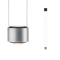 Paulmann Aldan II Pendell 79786 Hanglamp LED LED 8.30 W Zwart, Aluminium (geborsteld) - thumbnail