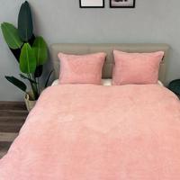 Dekbedovertrek Fluffy Teddy Fleece Roze-2-persoons (200 x 200/220 cm)