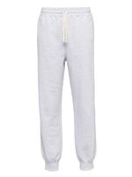 Miu Miu pantalon de jogging à logo brodé - Gris