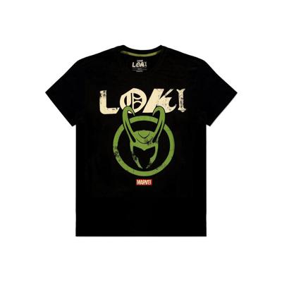 Loki T-Shirt Logo Badge Size L