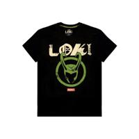 Loki T-Shirt Logo Badge Size L