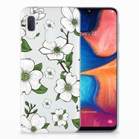 Samsung Galaxy A20e TPU Case Dogwood Flowers