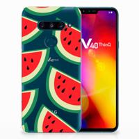 LG V40 Thinq Siliconen Case Watermelons
