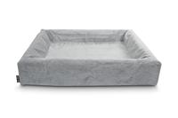 Bia bed rib hoes hondenmand grijs Bia-4 85x70x15 cm
