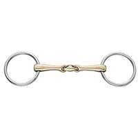 Sprenger - KK Ultra double jointed loose ring snaffle with SST Rings, 16mm - SENSOGAN