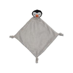 Nature Planet Pinguin tuttel/knuffeldoekje - 40 cm - Dieren knuffels - Baby geboorte kraamcadeaus   -