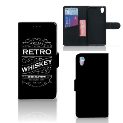 Sony Xperia X Book Cover Whiskey