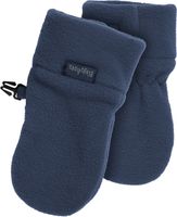 PLAYSHOES Fleece-Baby-Fäustlinge Wanten Unisex Blauw - thumbnail