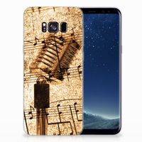 Samsung Galaxy S8 Plus Siliconen Hoesje met foto Bladmuziek