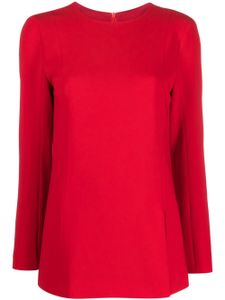 Alberto Biani blouse à manches longues - Rouge