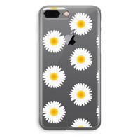 Margrietjes: iPhone 8 Plus Transparant Hoesje