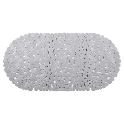 Differnz Lapis inlegmat bad - 100% PVC - anti-slip laag - 70 x 35 cm - grijs Differnz Lapis inlegmat bad - 100% PVC - anti-slip laag - 70 x 35 cm - grijs